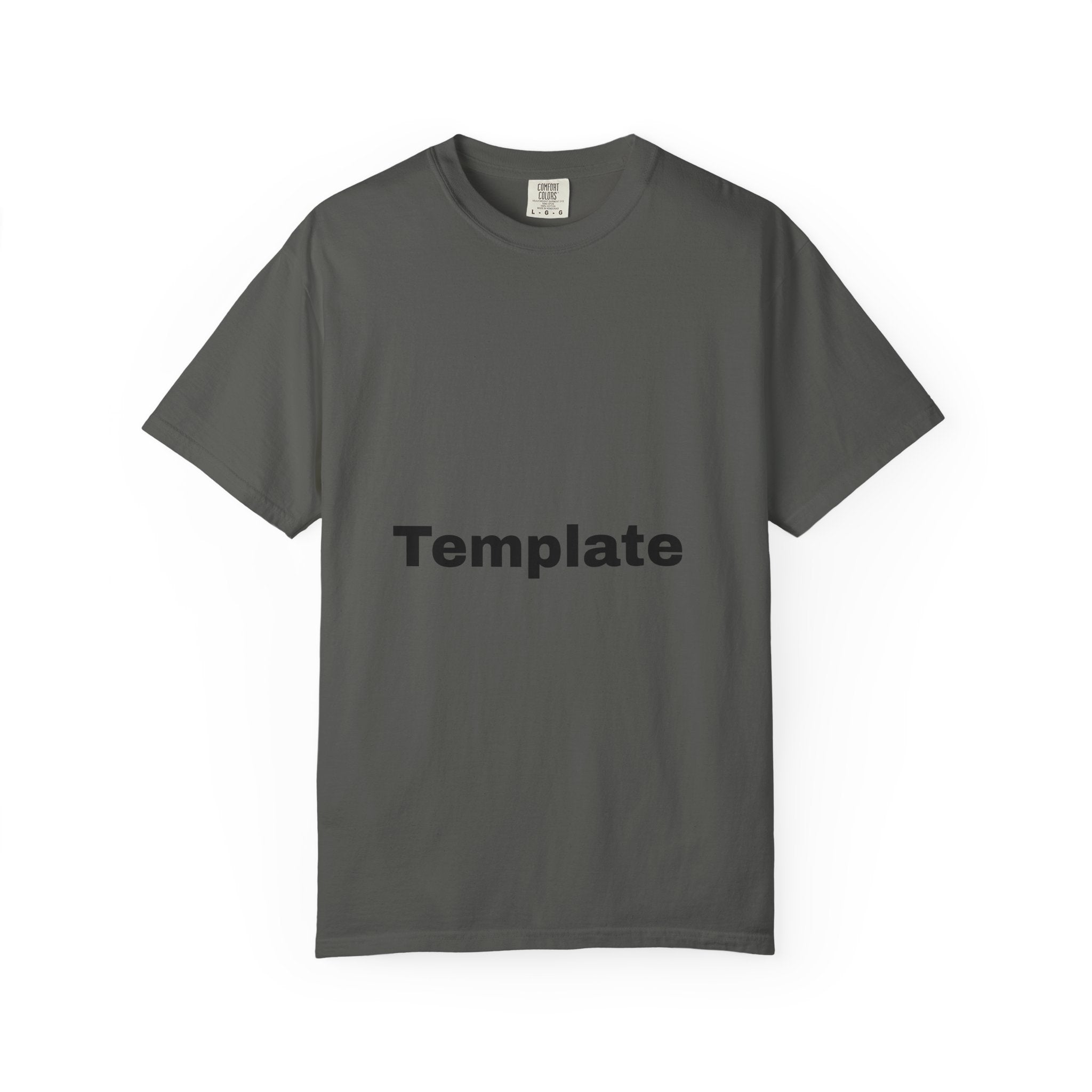 Template Comfort Colors Shirt