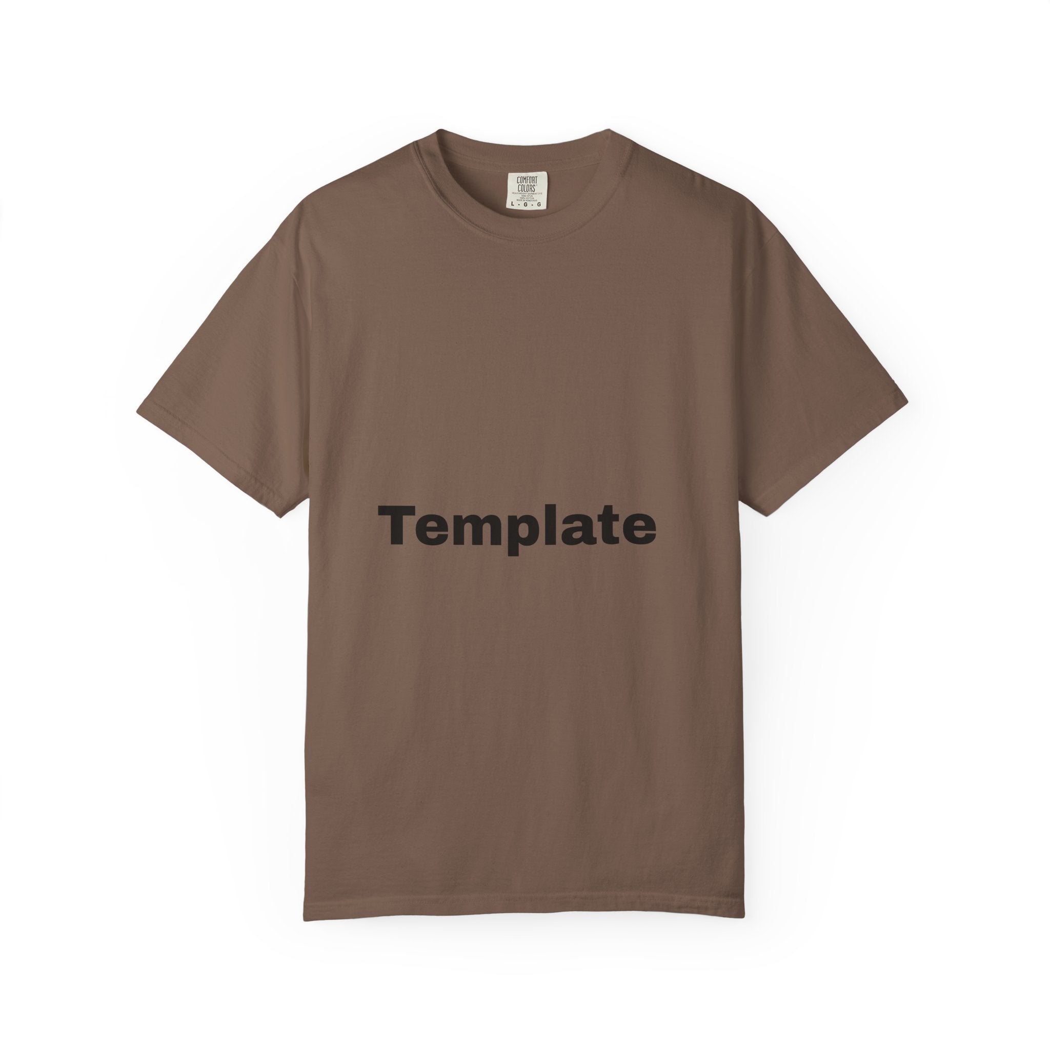 Template Comfort Colors Shirt