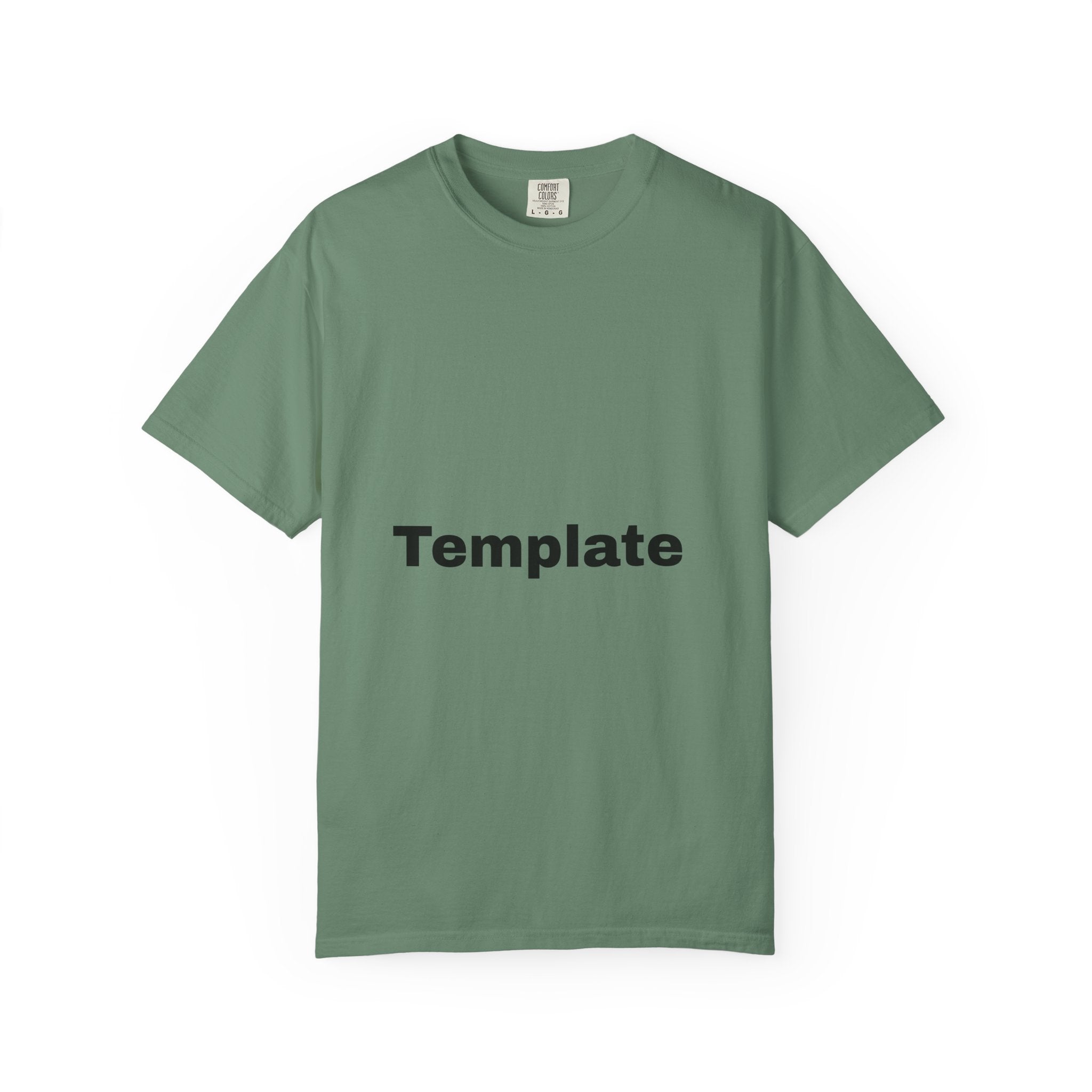 Template Comfort Colors Shirt
