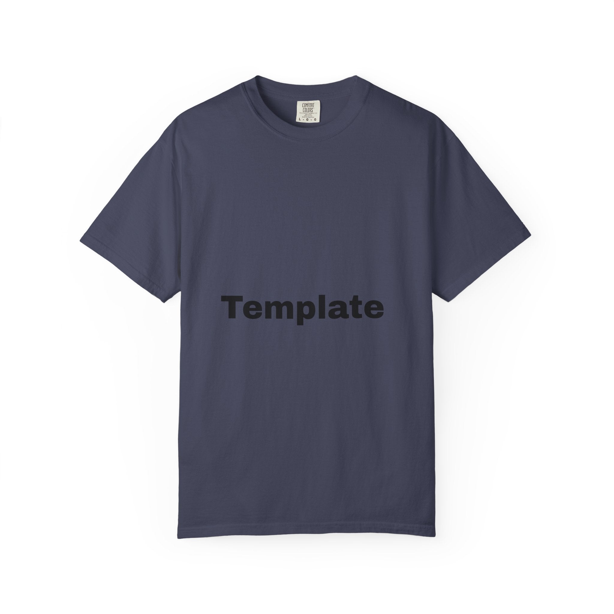Template Comfort Colors Shirt