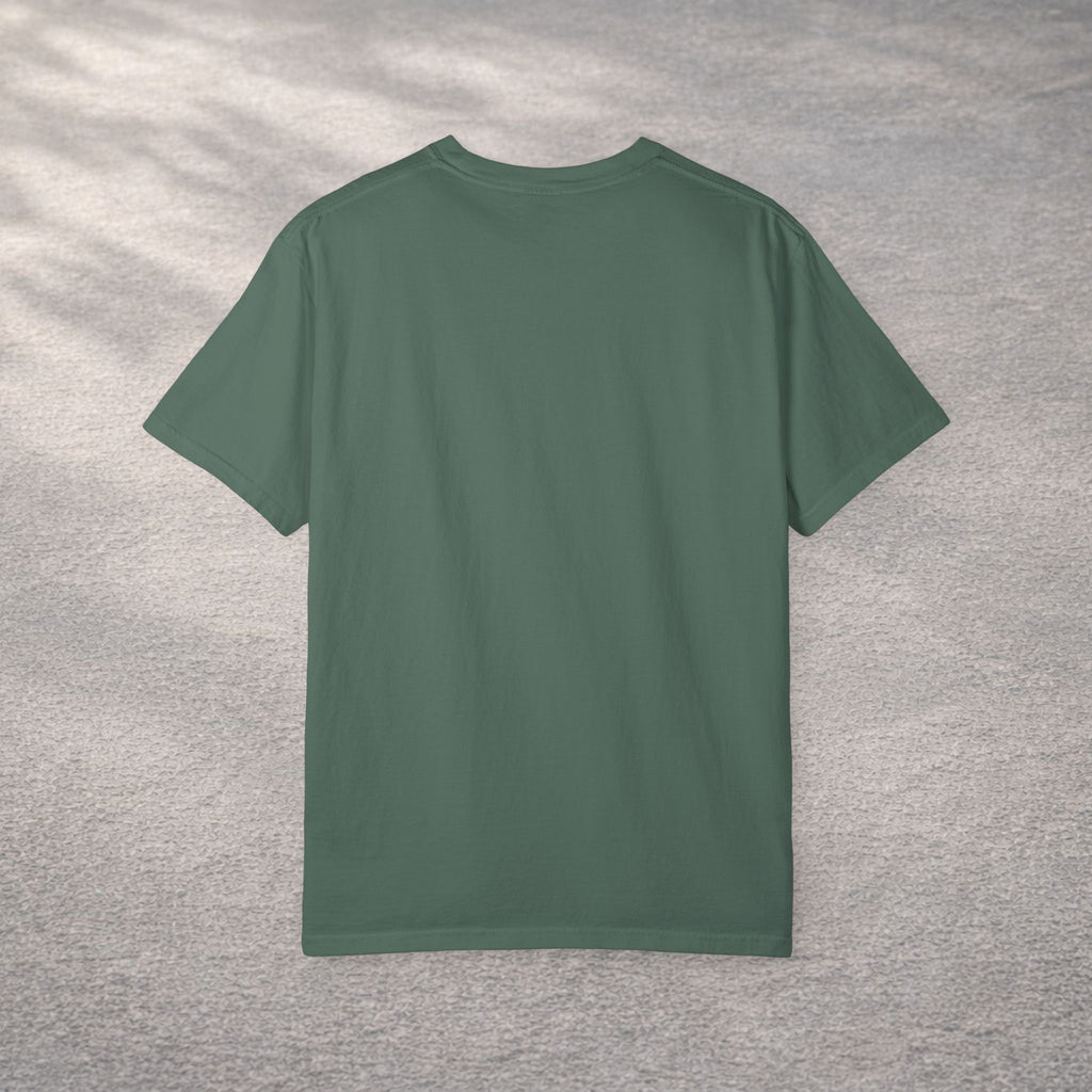 Cute Crow Drinking Coffee T-Shirt — Funny Coffee Bird Tee