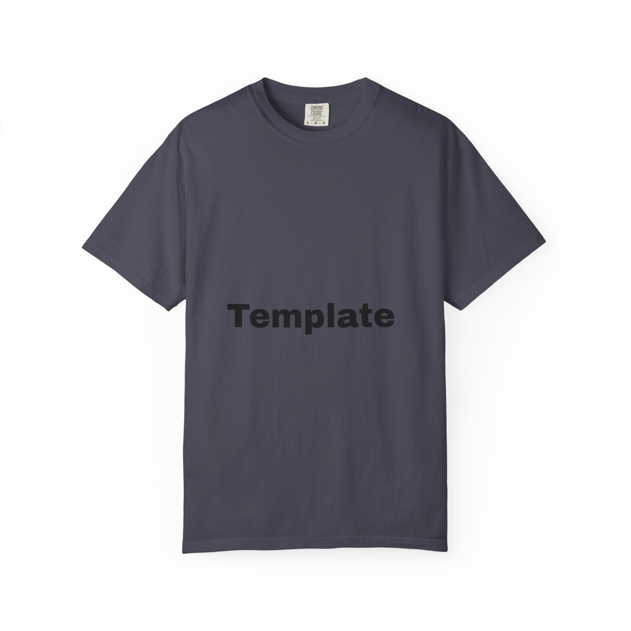 Template Comfort Colors Shirt