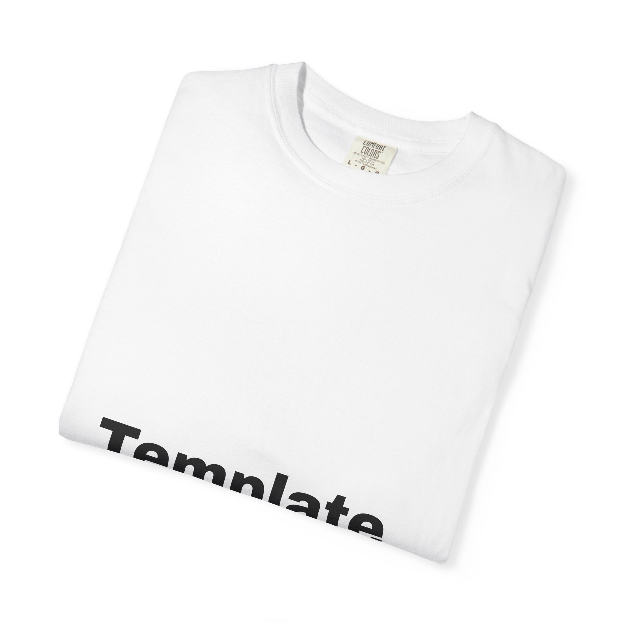 Template Comfort Colors Shirt