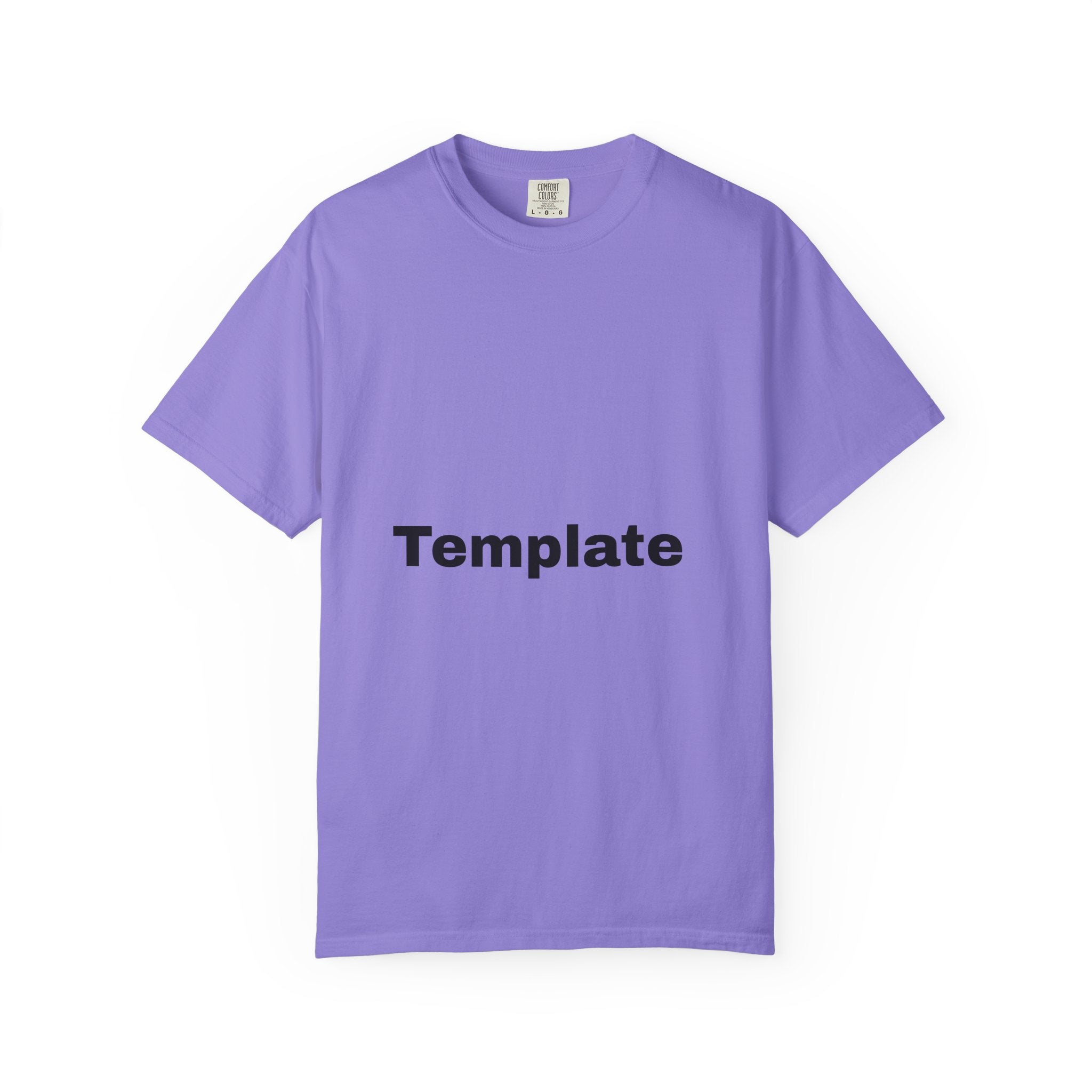 Template Comfort Colors Shirt