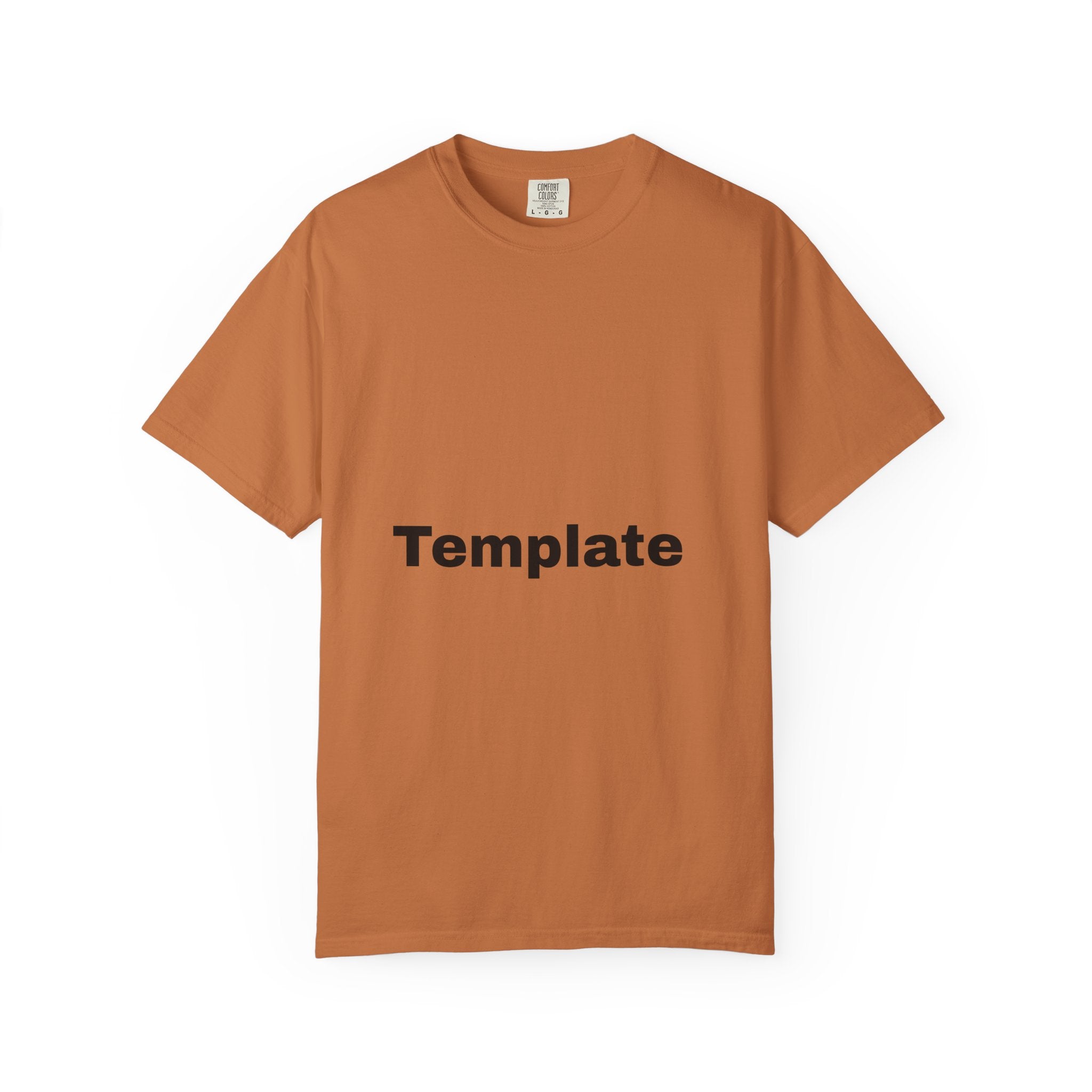 Template Comfort Colors Shirt
