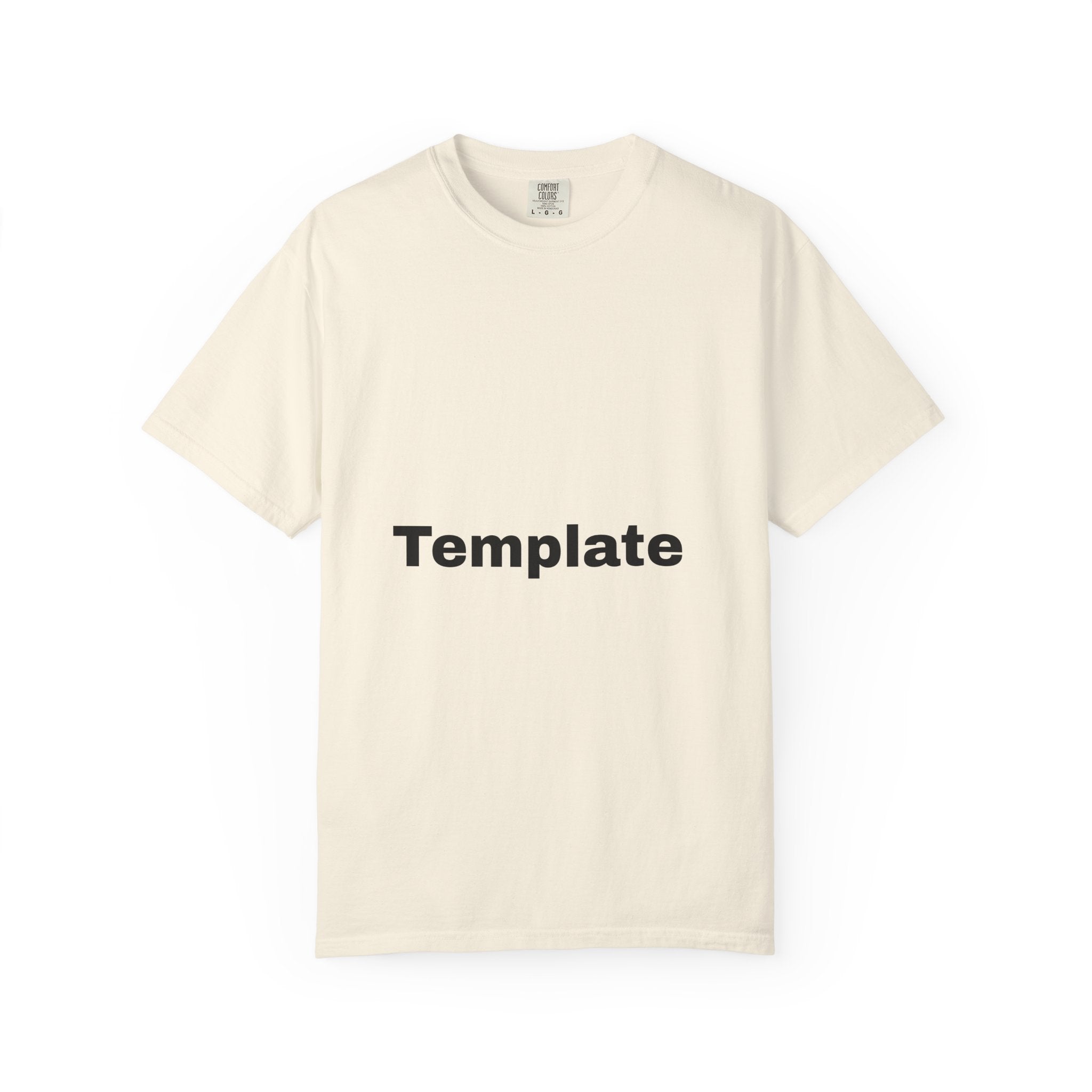 Template Comfort Colors Shirt