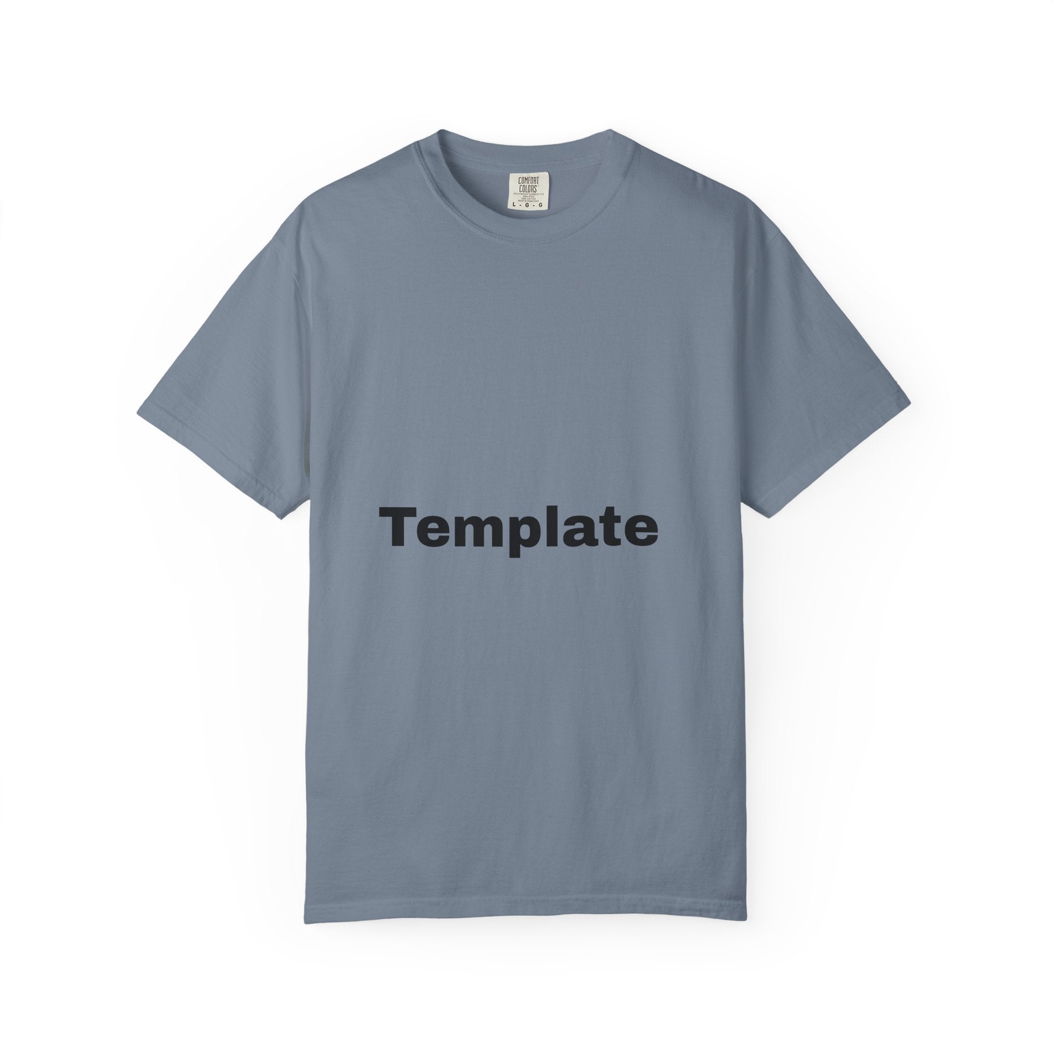 Template Comfort Colors Shirt